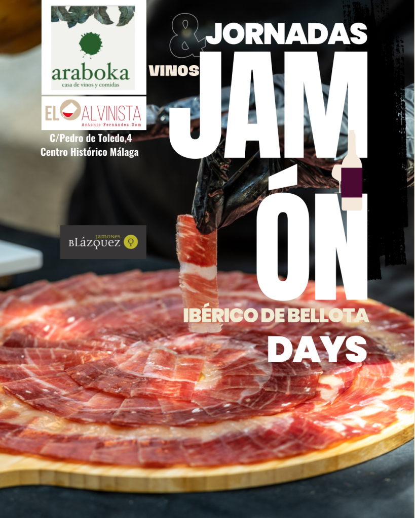 Jornadas Jamón Ibérico y Vinos en Restaurante araboka de Malaga